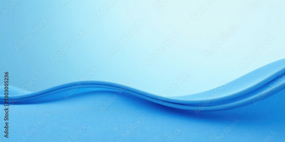 Aufkleber Abstract Blue Undulating Surface Texture A Serene and Smooth Background Image for Design Projects