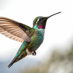 Obraz premium hummingbird bird isolated