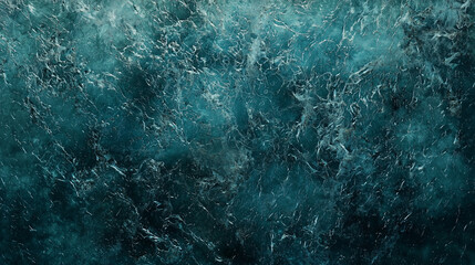 Abstract Dark Teal Marble Texture Background