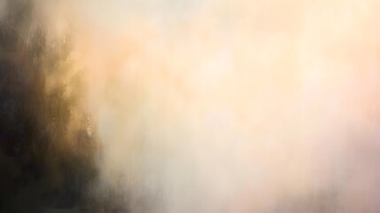 Obraz premium Abstract painted color palette shows gradients of blended ethereal hues