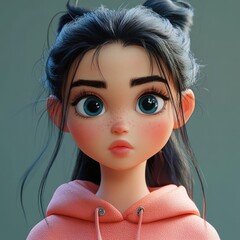 artoon Avatar for girls