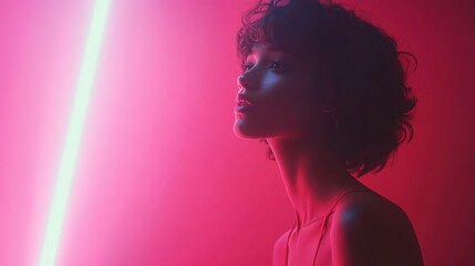 Modern Makeup Tutorial with Creative Lighting