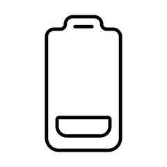 BatteryLow icon Design