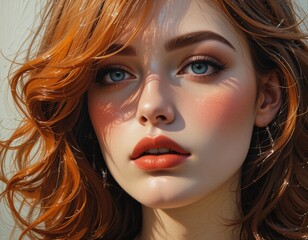 Fototapeta premium young woman