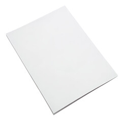 White Blanc Paper Mockup.