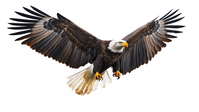 Majestic Bald Eagle in Flight