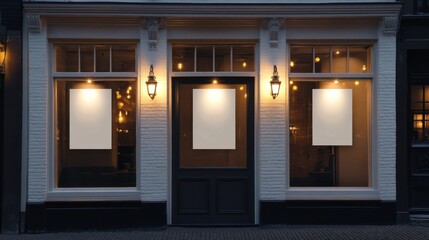 Urban Illumination at Night with Clean Lines