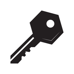 key icon illustration design template