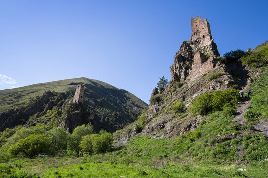 Vovnushki - complex of medieval Ingush guard towers