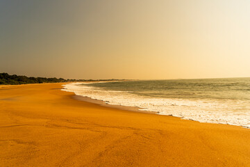 Printemps Éclatant : Jolie Plage au Sri Lanka" à la Plage de Tangalle