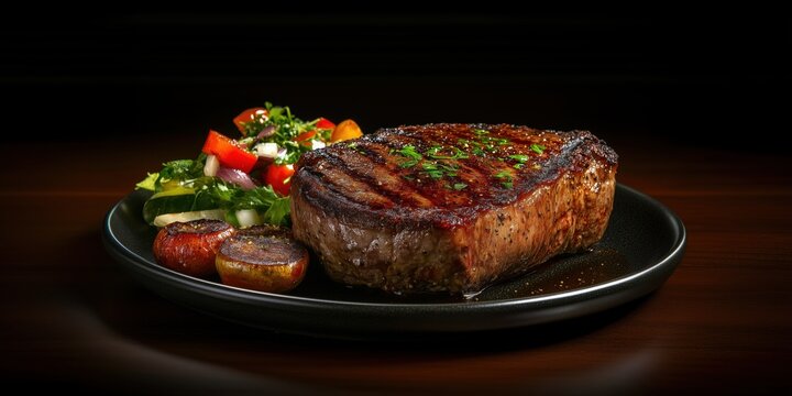 thick perfectly grilled Bife de Chorizo with a