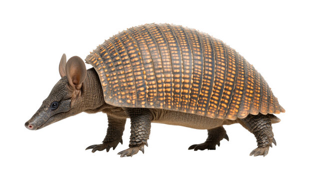 Nine banded Armadillo,  Detailed Close up