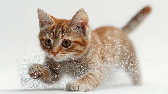 whole-body-lens,playing,a cat,Cheetoh,white background --ar 16:9 --stylize 450 --v 6.1 Job ID: f91efbd3-e12f-4373-b48d-db6b186a50d2