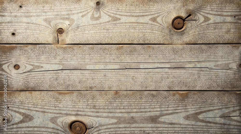 Aufkleber rustic weathered wooden planks displaying natural grain and knots a textured background image for de