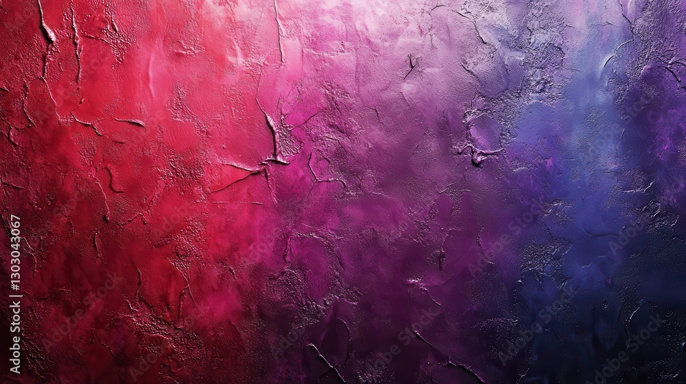 Poster vibrant red to purple gradient background with subtle texture bacgrounds