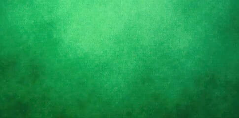 Fototapeta premium Solid dark green fading to light emerald on recycled paper texture backdrop , background, friendly