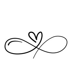 LOVE word hand drawn lettering
