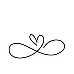 LOVE word hand drawn lettering
