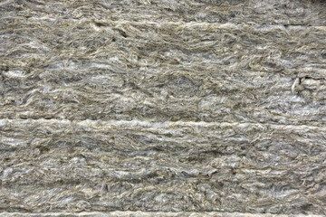 Glass wool sheets for insulation close-up	