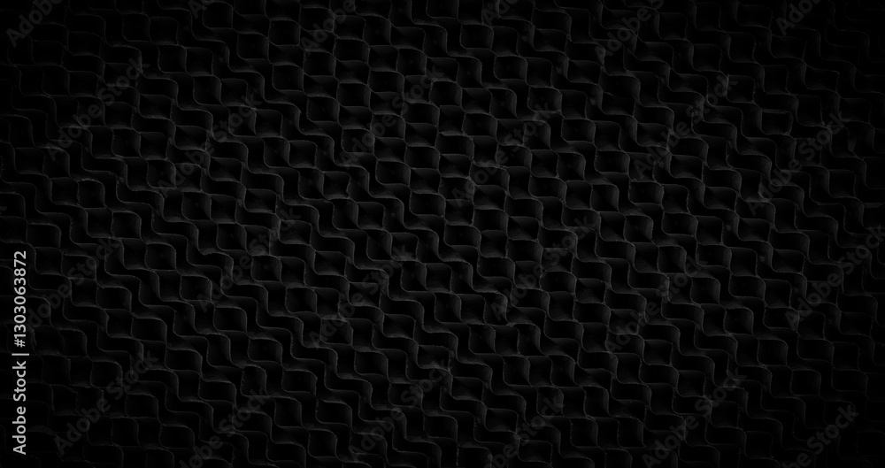 Aufkleber A black background with a pattern of squares and triangles. The pattern is very simple and clean