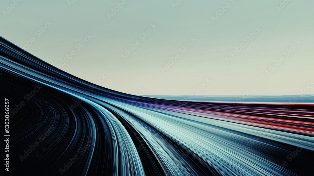 Aufkleber clean and simple white abstract background with futuristic business elements.