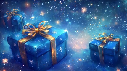 Celestial Christmas Gifts: A Night of Wonder and Festive Cheer