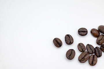 갈색 커피, 원두, 커피원두, 아이스커피