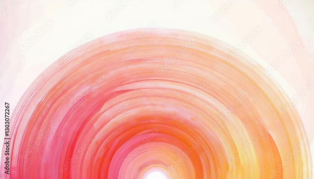 Poster vibrant swirling abstract pattern in red and orange with soft gradient effect for modern design, decor, or digital art


