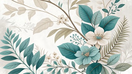 seamless floral background