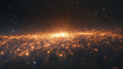 A cluster of stars forming a dense starfield in the heart of the Milky Way