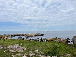 view of the coast of the sea