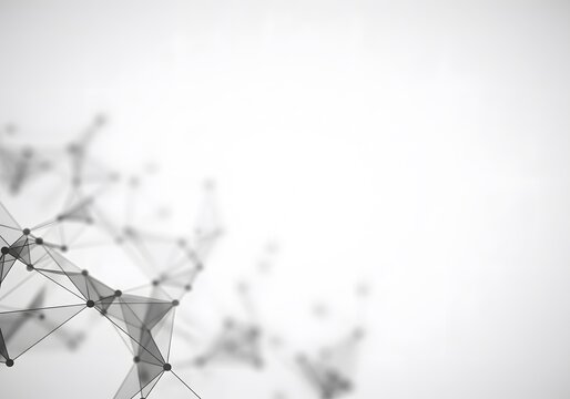 . Abstract white futuristic background.Wave with connecting dots and line.Abstract white futuristic background. White background. connecting dots and lines on a white background. Wave white background