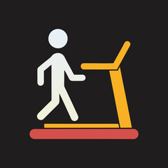Person Walking on a Treadmill 
