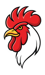 head of rooster