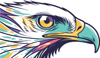 Obraz premium Fluorite oil painting SVG. Conceptual abstract picture of the eye. Oil painting in colorful colors PNG. Conceptual abstract closeup of an oil painting and palette knife on canvas EPS AND AI.