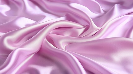 Obraz premium lavender silk fabric flowing, abstract background