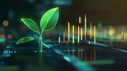 Digital Growth: Technological Advancement in Sustainable Development