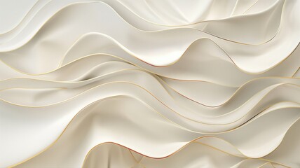 Obraz premium silk satin fabric with folds, abstract background