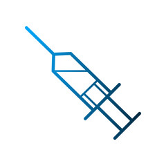 Syringe icon design template