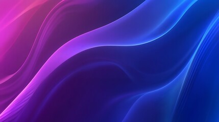 Obraz premium Abstract Purple and Blue Swirls: A Digital Art Background