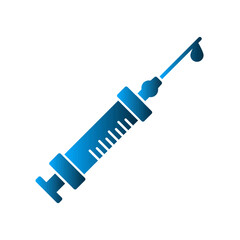 Syringe icon design template