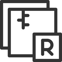 Credit commerce outline icon pack