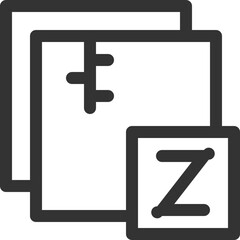 Credit commerce outline icon pack