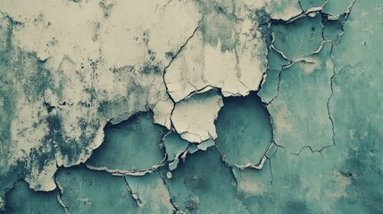 Obraz premium Peeling weathered paint on a wall texture.