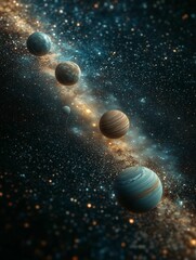 The Cosmic Dance of Seven Planets