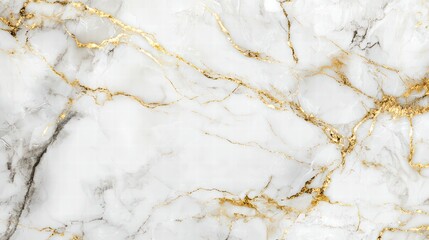 Opulent Marble: A close-up shot showcases the luxurious and sophisticated texture of a marble surface, intricately veined with golden accents, conveying timeless elegance and refinement.