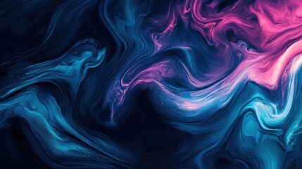 Obraz premium Dreamlike Surreal Abstract Background with Colorful Swirls and Blends