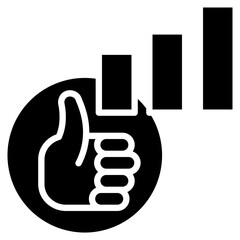 Results Oriented Icon For Design Elements