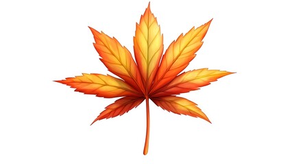 Autumnal Maple Leaf