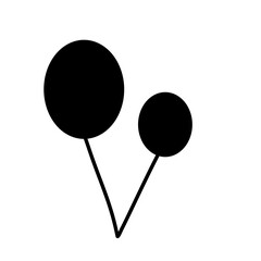 Ballons vector illustration